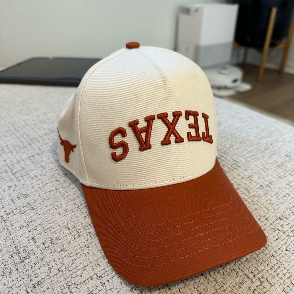 Texas Longhorns Cap with Burnt Orange Brim